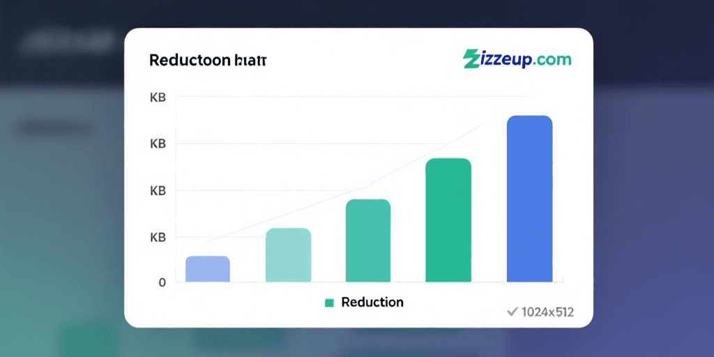 File size reduction chart