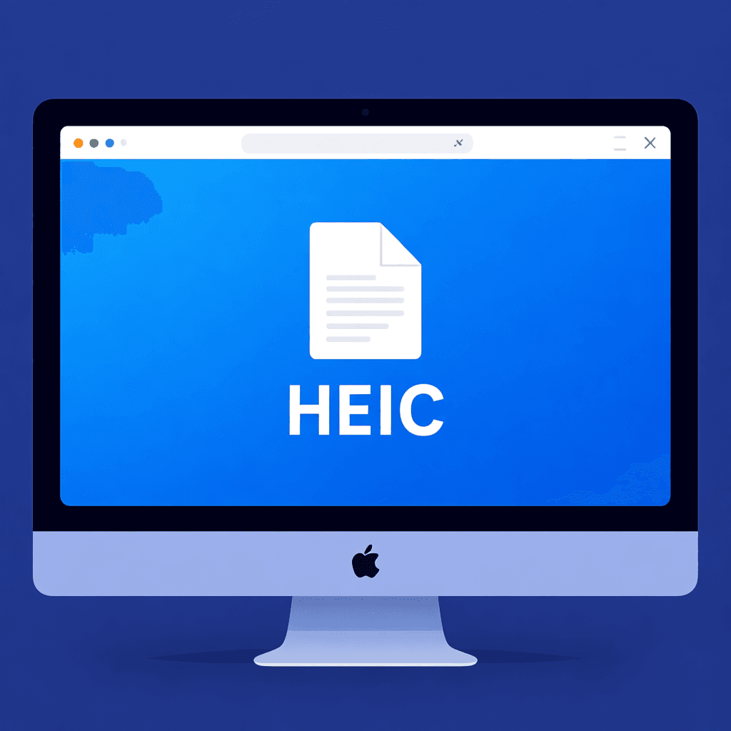 Windows computer opening HEIC files