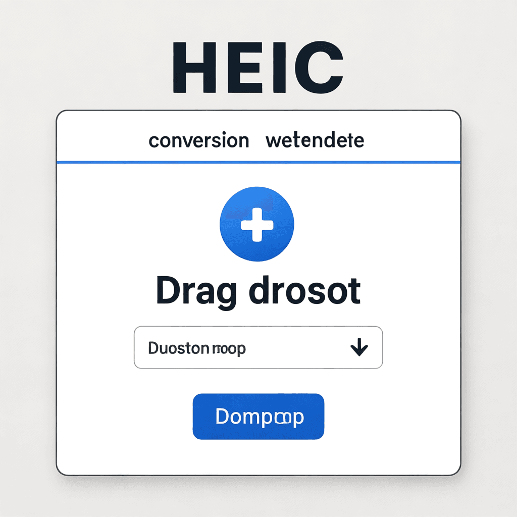 Online HEIC conversion website