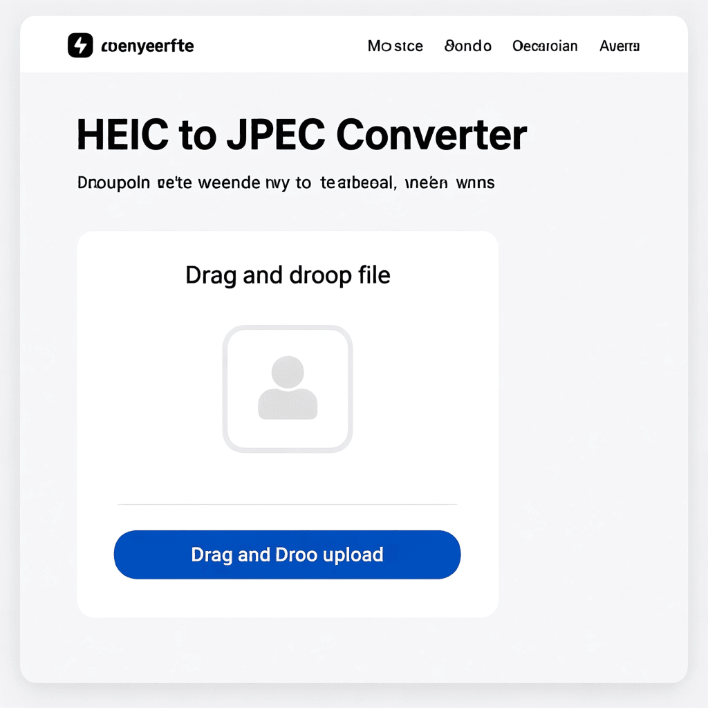 iPhone settings showing HEIC to JPG conversion option