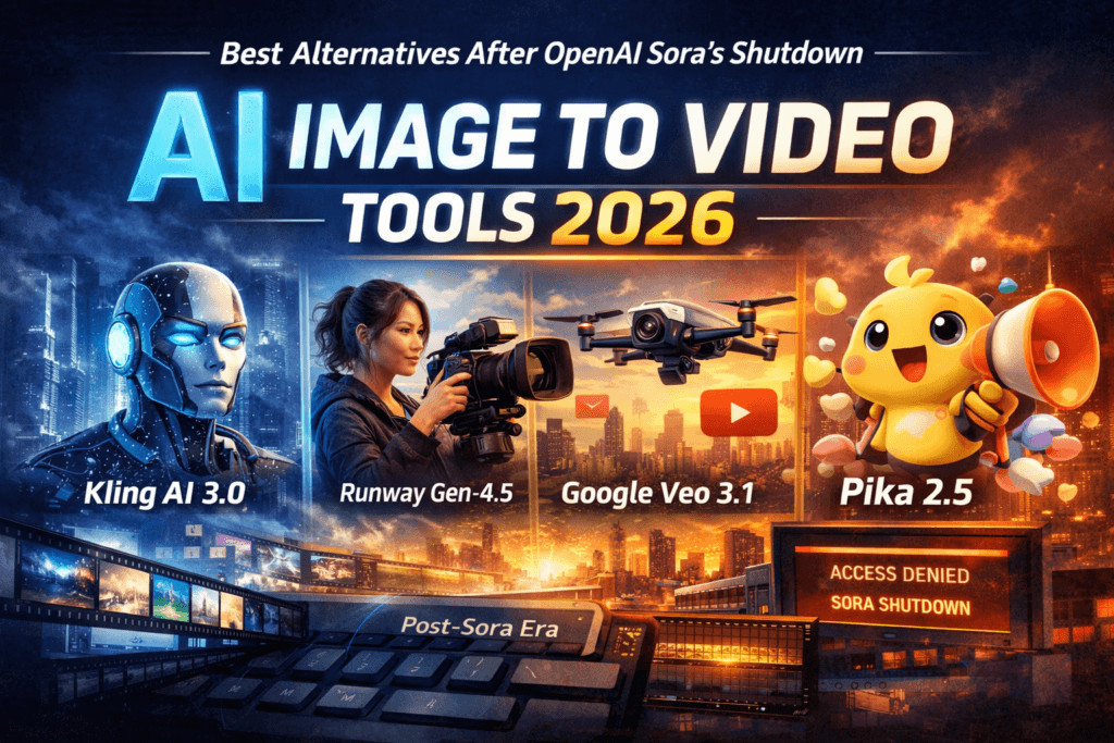 AI image to video tools 2026 digital media animation generation